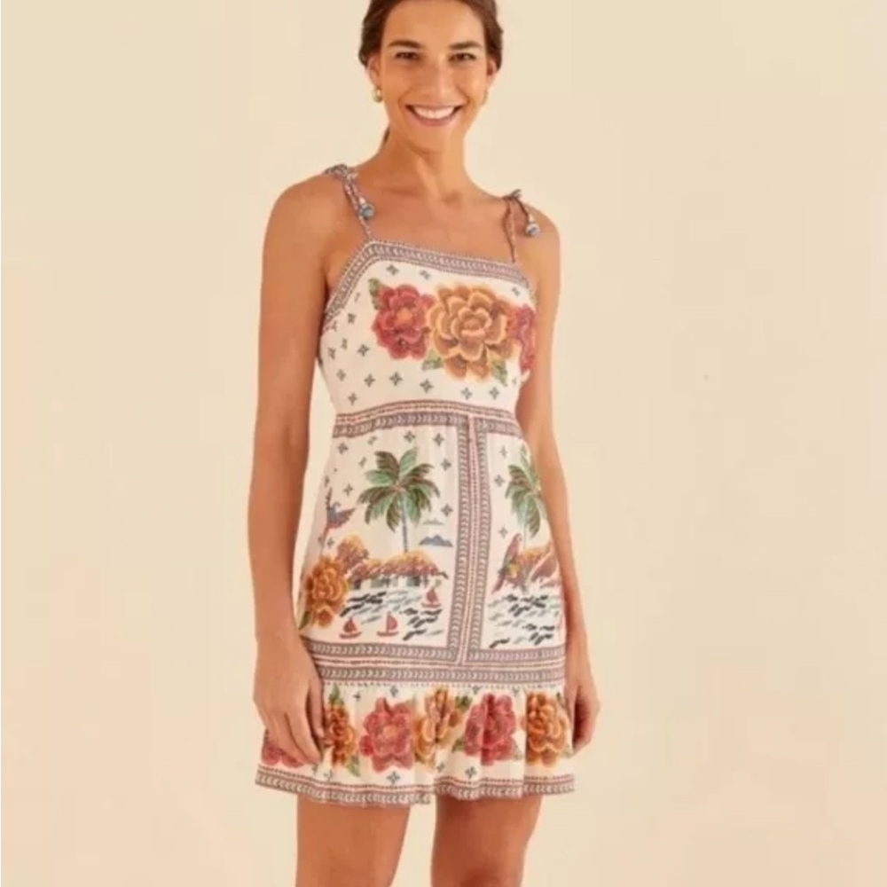 Farm Rio parrot dress Medium missing tags